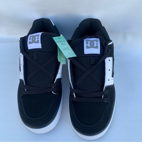 New DC shoes Men’s PURE  Black/ White/ GUM (BW6) Size 9  300660 - Picture 6 of 15